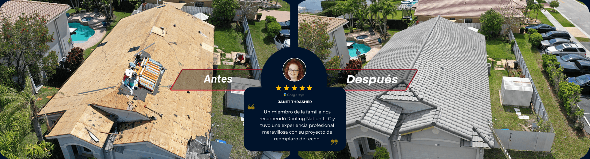 Roofing Nation reviews customer